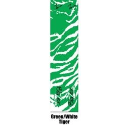 Bohning Arrow Wrap Standard 4″ Green & White Tiger 12 Pack 501001GWT