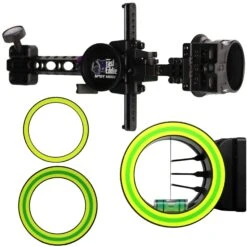 Spot Hogg Sight Fast Eddie XL MRT 3 Pin .010 Right Hand Large Guard W/ Alignment Rings FEXL3RH10MRT
