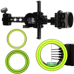 Spot Hogg Sight Fast Eddie XL MRT 5 Pin .010 Right Hand Large Guard W/ Alignment Rings FEXL5RH10MRT