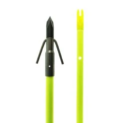 Muzzy Bowfishing Arrow Classic Chartreuse Arrow W/ Gar Point 1420-G